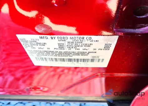 2014 Ford Edge Sel из США, поврежденный, VIN 2FMDK3JC4EBA09730